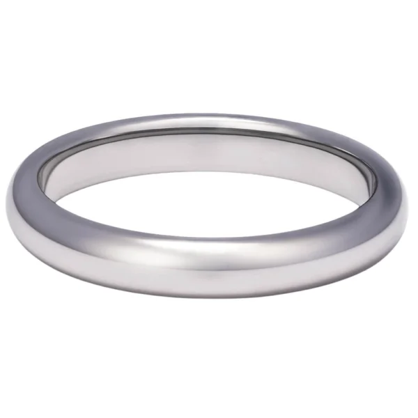 3mm Blended Court Ladies Tungsten Wedding Ring (image 7)
