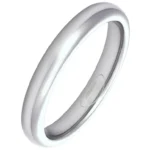 3mm Blended Court Ladies Tungsten Wedding Ring