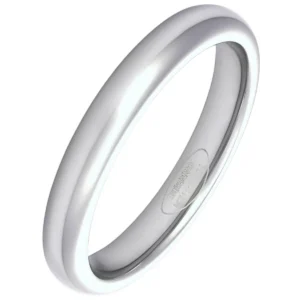 3mm Blended Court Ladies Tungsten Wedding Ring