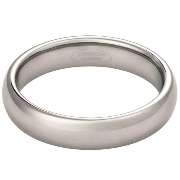 4mm Blended Court Women’s Tungsten Wedding Ring (image 8)