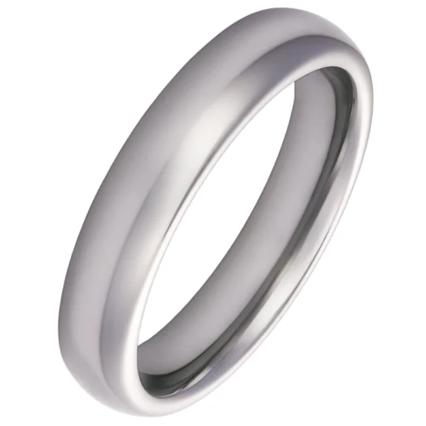 Titan Jewellery, 4mm Blended Court Women’s Tungsten Wedding Ring
