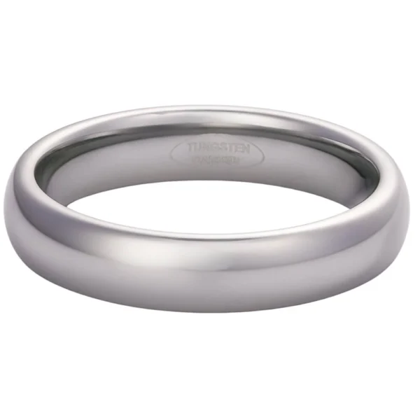4mm Blended Court Women’s Tungsten Wedding Ring (image 9)
