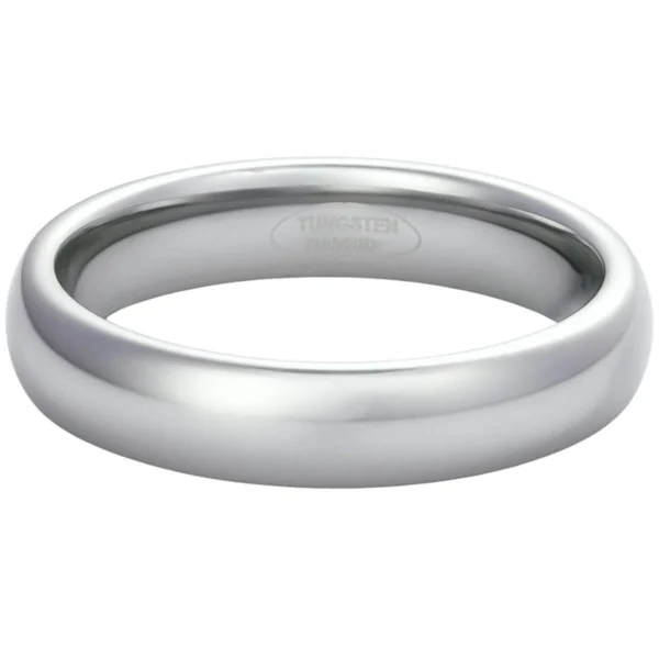 4mm Blended Court Women’s Tungsten Wedding Ring, women's tungsten wedding ring
