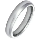 4mm Blended Court Women’s Tungsten Wedding Ring