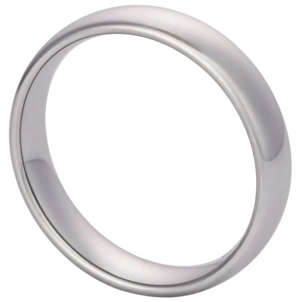 5mm Blended Court Tungsten Wedding Ring (image 12)