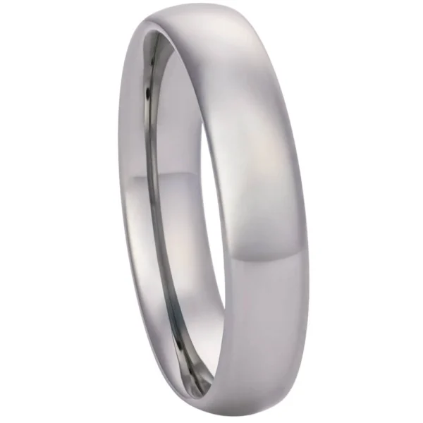 5mm Blended Court Tungsten Wedding Ring (image 10)