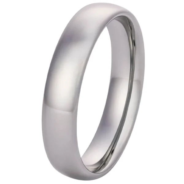 5mm Blended Court Tungsten Wedding Ring (image 9)