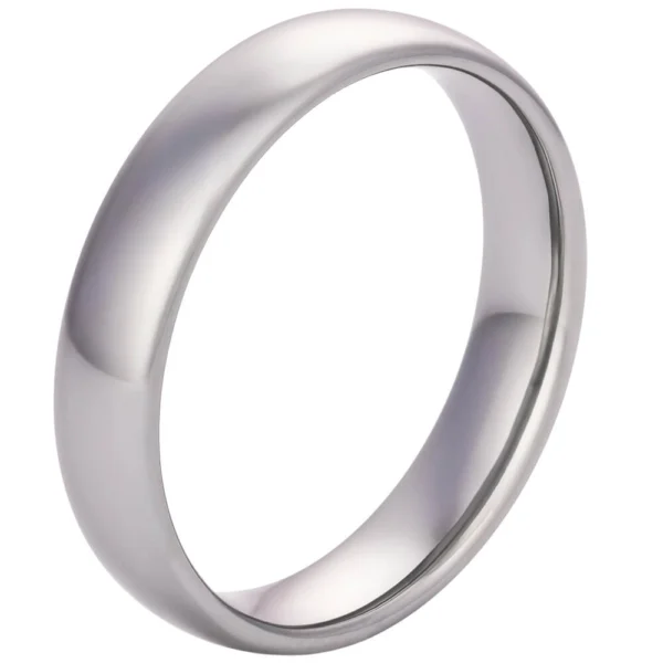 5mm Blended Court Tungsten Wedding Ring (image 8)