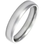 5mm Blended Court Tungsten Wedding Ring