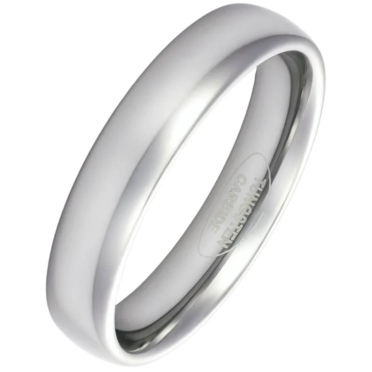 5mm Blended Court Tungsten Wedding Ring