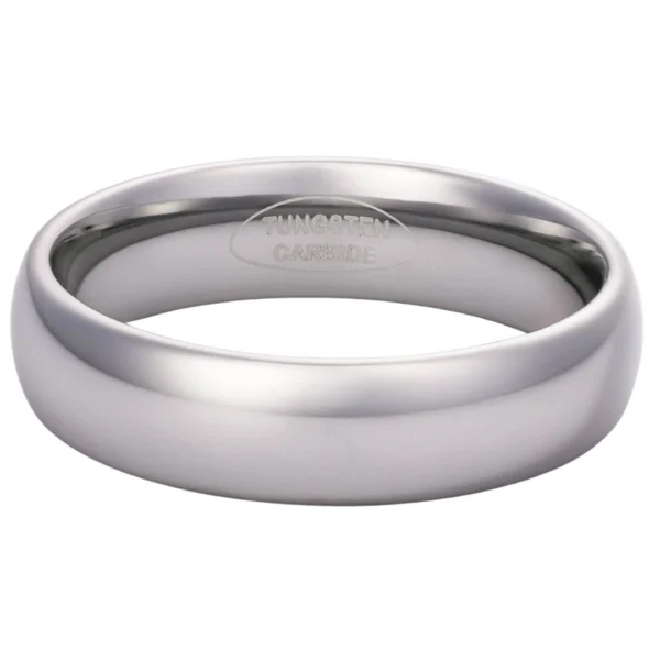 6mm Blended Court Tungsten Wedding Ring (image 7)