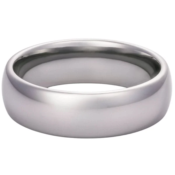 7mm Blended Court Tungsten Wedding Ring, TBC07
