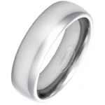 7mm Blended Court Tungsten Wedding Ring