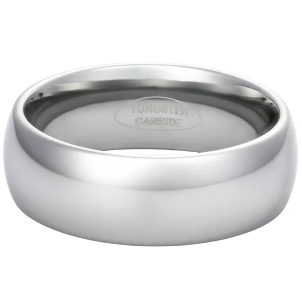 Titan Jewellery, 8mm Blended Court Tungsten Wedding Ring
