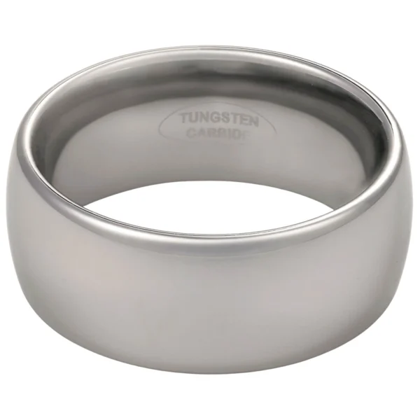 10mm Blended Court Tungsten Wedding Ring (image 9)