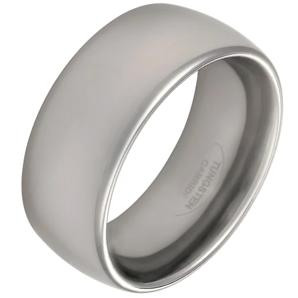 10mm Blended Court Tungsten Wedding Ring (image 8)