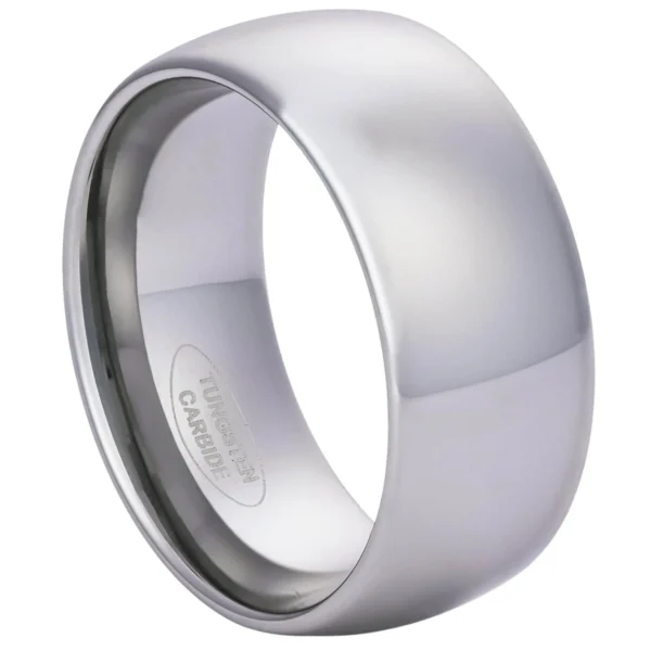 10mm Blended Court Tungsten Wedding Ring (image 5)