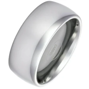 10mm Blended Court Tungsten Wedding Ring