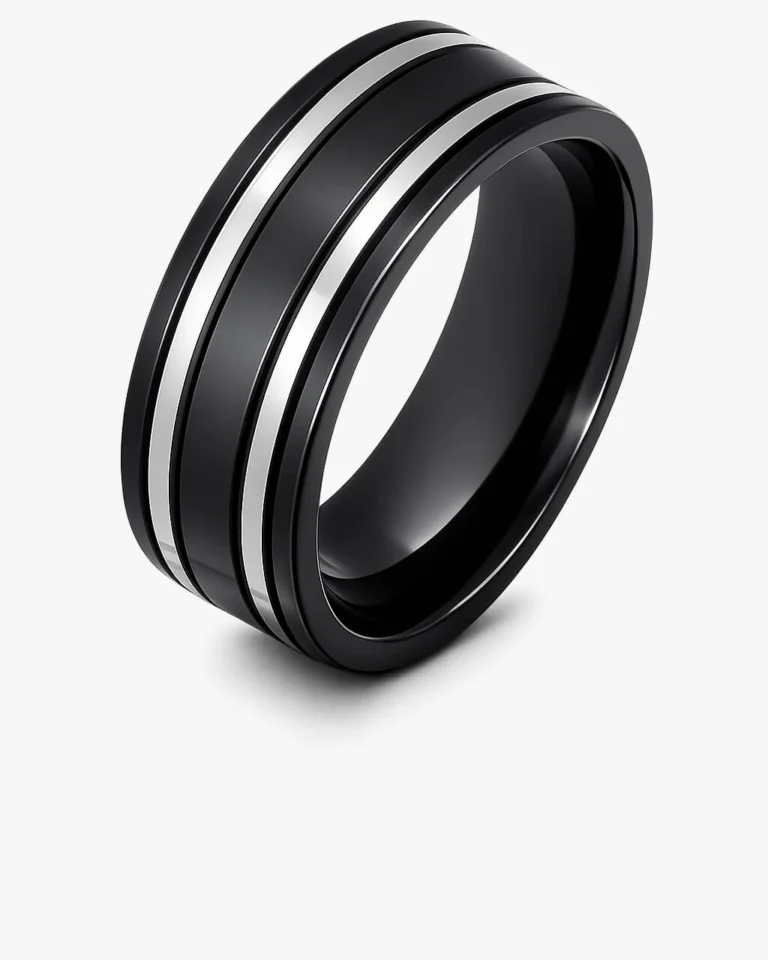 Black Zirconium Ring