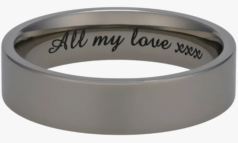 Amazon BT font engraved at 3mm