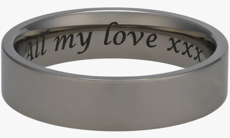 Lucida Calligraphy font engraved at 3mm