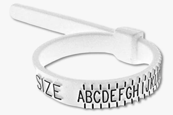 Multisizer adjustable ring sizer showing how to measure ring size at home for UK sizes A to Z+9